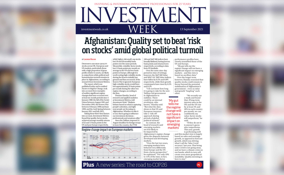 Investment Week digital edition - 13 September 2021