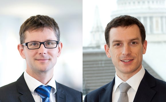 Tim Creed and Ben Wicks of the Schroder UK Public Private trust Tim Creed and Ben Wicks of the Schroder UK Public Private trust